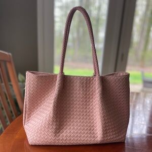 Soft Vegan Leather Tote or Large Purse by Lu Lu Dharma - Previously Used